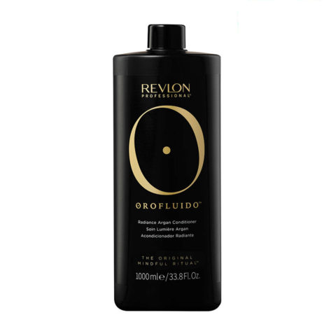 Orofluido The Original Mindful Ritual Radiance Argan Conditioner 1000ml - après-shampooing hydratant