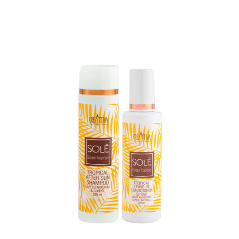 Creattiva Solè Tropical Shampoo 250ml Leave-in Conditioner Spray200ml