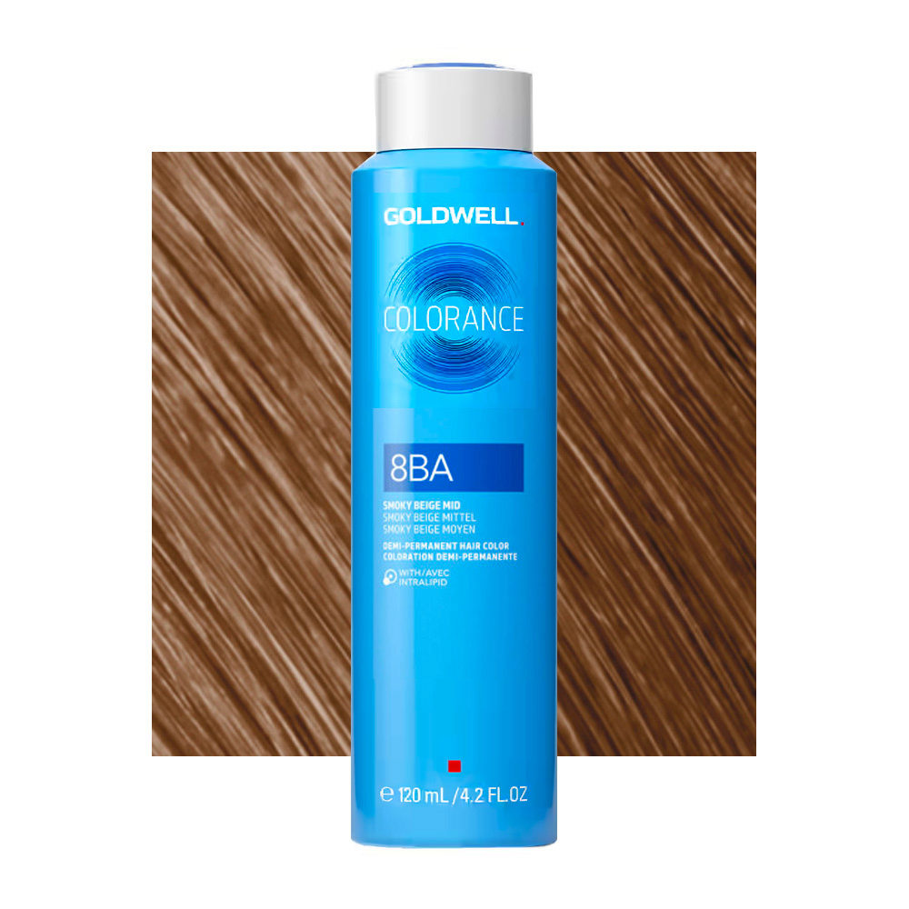 8BA Blond clair beige fumé Goldwell Colorance Cool blondes can 120ml