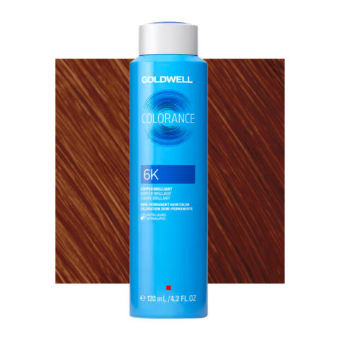 6K Cuivre brillant Goldwell Colorance Warm reds Can 120ml