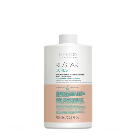 Restart Nourishing Conditioner Leave In 750ml - après-shampooing cheveux bouclés