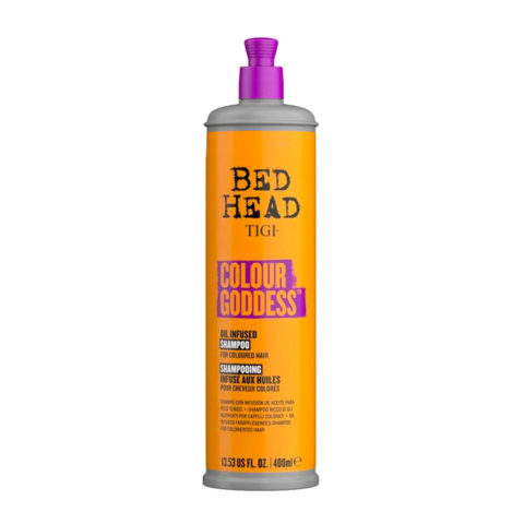 Tigi Bed Head Colour Goddess Oil Infused Shampoo 600ml - shampooing pour cheveux colorés