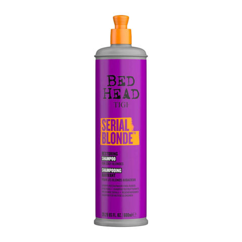 Bed Head Serial Blonde Shampoo 600ml - shampooing pour cheveux blonds endommagés