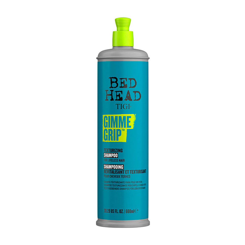 Tigi Bed Head Gimme Grip Texturizing Shampoo 600ml - shampooing texturisant