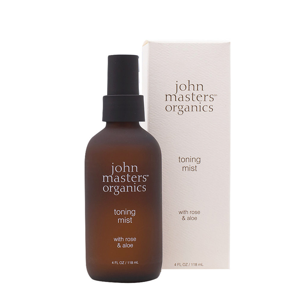 John Masters Organics Rose & Aloe Hydrating Toning Mist 118ml - tonique revitalisant