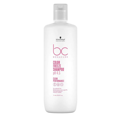 Schwarzkopf BC Bonacure Color Freeze Shampoo pH 4.5 1000ml - shampooing pour les cheveux colorés