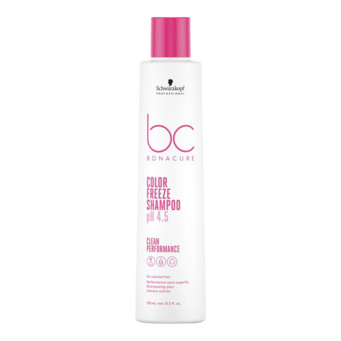 Schwarzkopf BC Bonacure Color Freeze Shampoo pH 4.5 250ml - shampooing pour les cheveux colorés