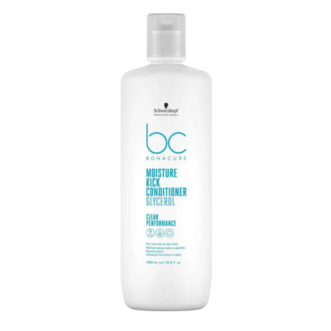 Schwarzkopf BC Bonacure Moisture Kick Conditioner Glycerol 1000ml - baume pour les cheveux secs