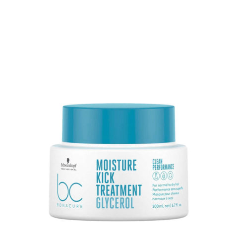 Schwarzkopf BC Bonacure Moisture Kick Treatment Glycerol 200ml - masque pour cheveux secs