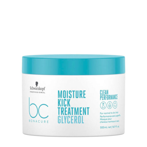 Schwarzkopf BC Bonacure Moisture Kick Treatment Glycerol 500ml - masque pour cheveux secs