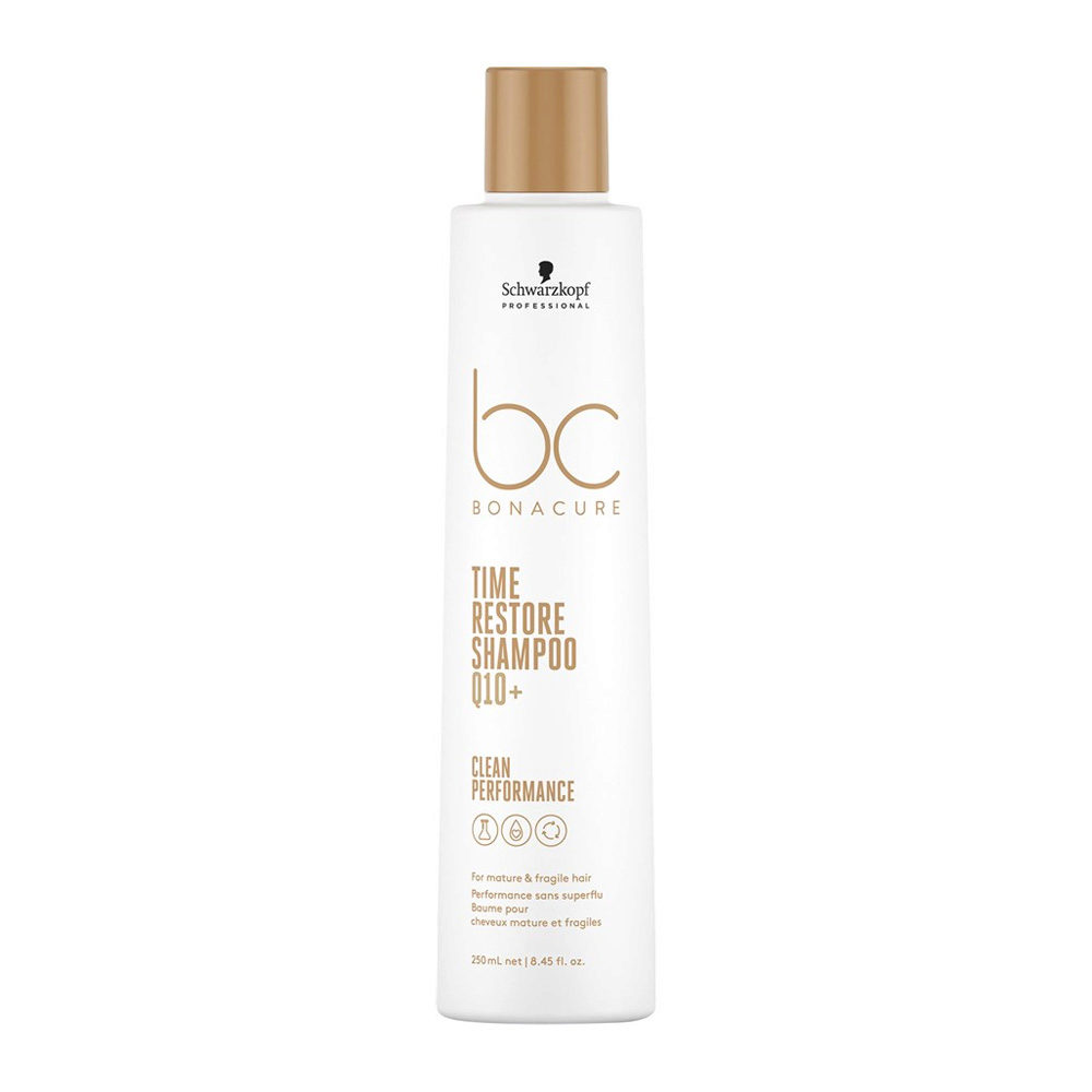 Schwarzkopf BC Bonacure Time Restore Shampoo Q10+ shampoo 250ml - shampooing pour les cheveux matures