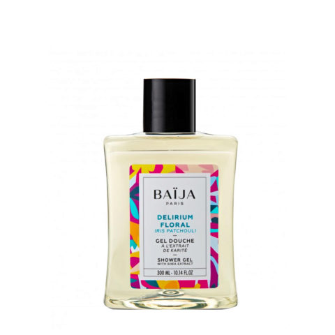 Baija Paris Delirium Floral Iris Patchouli Gel Douche 300ml  - gel douche