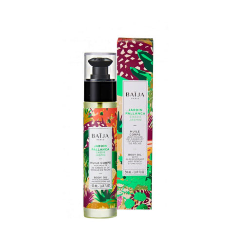 Baija Paris Jardin Pallanca Cassis Jasmin Body Oil 50ml - huile hydratante pour le corps et les cheveux