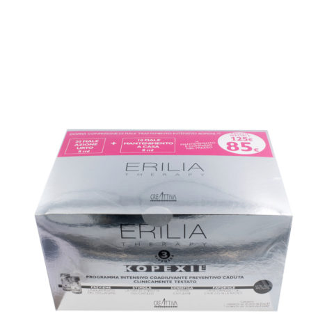 Creattiva Erilia Kopexil Cofanetto Fiale Anticaduta 20x8ml + 10x8ml  - soin intensif anti-chute de cheveux