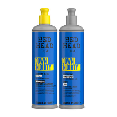 Bed Head Down'N Dirty Shampoo 600ml Conditioner 600ml