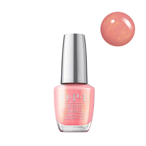 OPI Nail Lacquer Infinite Shine Summer Collection ISLB001 Sun-Rise Up 15ml - Vernis à ongle corail longue durée
