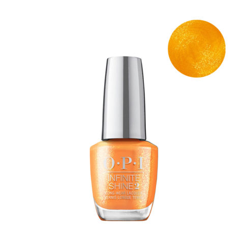 OPI Nail Lacquer Infinite Shine Summer Collection ISLB011 Mango For It 15ml - vernis longue tenue orange
