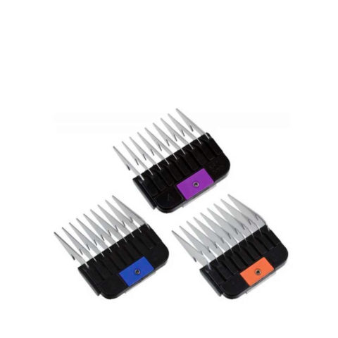 Wahl Pro Pet Contre-peignes Snap-On en Acier 6/10/13 mm - jeu de trois contrepeignes