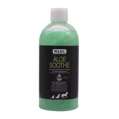Wahl Pro Pet Aloe Soothe Shampoo 500ml - shampooing concentré à l'aloès pour animaux