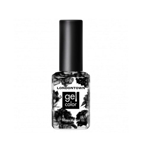 Londontown Gel Color Chim Cher-ee 12ml - vernis à ongles semi-permanent noir de jais