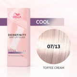 Wella Shinefinity Toffee Cream 07/13 Blond Moyen Cendré Doré 60 ml - coloration demi-permanente