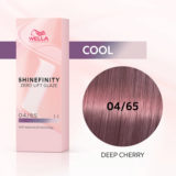 Wella Shinefinity Natural Base 04/65 Châtain Moyen Violet 60ml - coloration demi-permanente