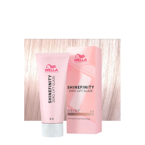 Wella Shinefinity Beige Sand 09/07 Blond Très Clair Sable Naturel 60ml - coloration demi-permanente