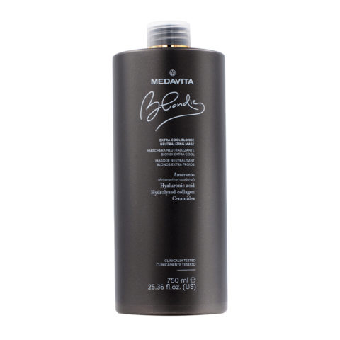 Medavita Extra Cool Blonde Neutralizing Mask 750ml - masque neutralisant pour cheveux blonds