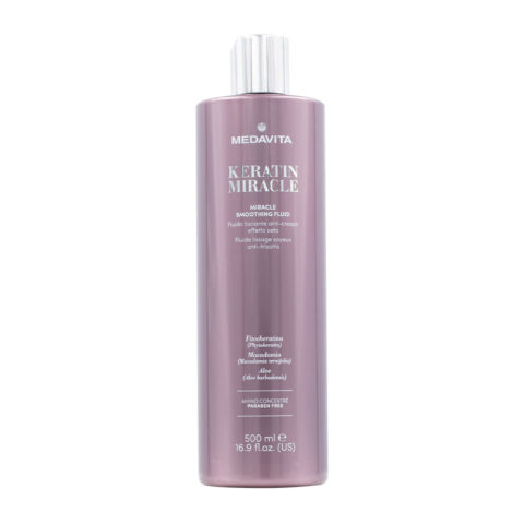 Medavita Lunghezze Keratin Miracle Smoothing Fluid 500ml -  fluide lissant anti-frisottis