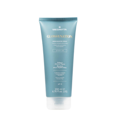 Medavita Lunghezze Glossynation Shine Booster Cream 200ml - crème nourrissante laminante