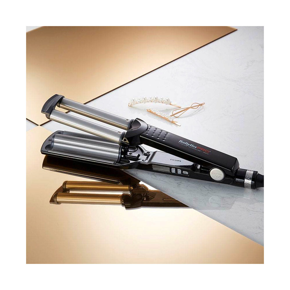 Fer à onduler triple Waver de Babyliss Pro