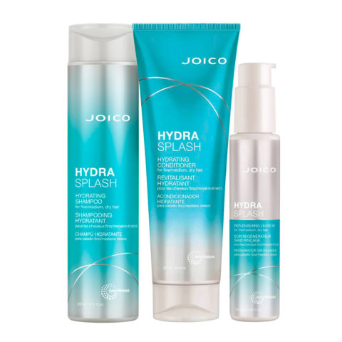 Hydrasplash Hydrating Shampoo 300ml  Conditioner 250ml Replenishing Leave-in 100ml