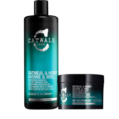 Catwalk Oatmeal & Honey Shampoo 750ml Mask 200gr