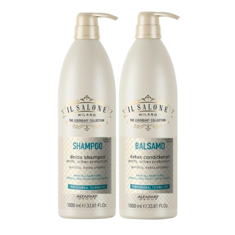 Alfaparf Milano Il Salone Detox Shampoo 1000ml Conditioner 1000ml