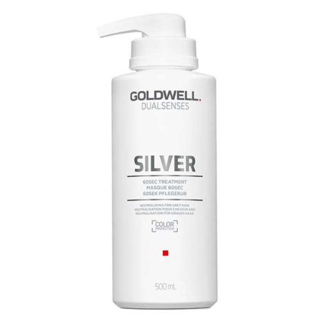 Goldwell Dualsenses Silver 60s Treatment  500ml -  traitement des cheveux gris et blonds froids