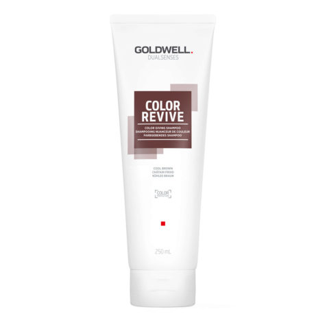 Goldwell Dualsenses Color Revive Color Giving Shampoo Cool Brown 250ml - shampooing pour cheveux châtains