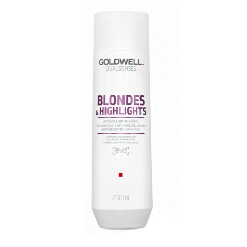 Goldwell Dualsenses Blonde & Highlights Anti-Yellow Shampoo 250m - shampoing anti-jaune pour cheveux colorés ou naturels