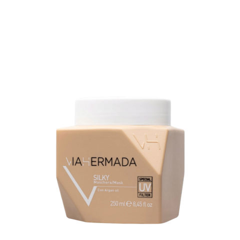 VIAHERMADA Silky Mask 250ml - masque nourrissant à l'huile d'argan