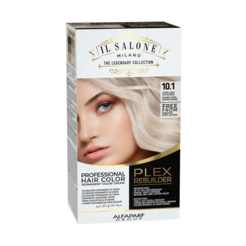Il Salone Plex Rebuilder Color Kit 10.1 Blond Extra Clair Cendré  - coloration permanente en crème