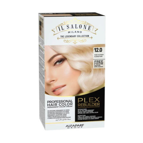 Il Salone Plex Rebuilder Color Kit 12.0 Pur Platine - coloration permanente en crème