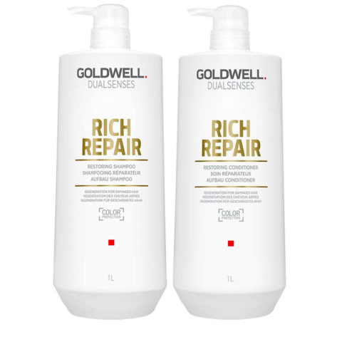 Dualsenses Rich Repair Restoring Shampoo 1000ml Conditioner 1000ml