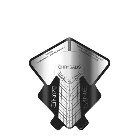 Mesauda MNP Nail Form Chrysalis 250pcs - papiers chablons en aluminium pour la construction des ongles