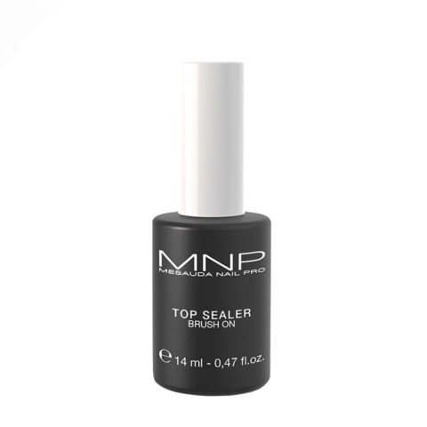 Mesauda MNP Top Sealer Brush On 14ml - top coat gel pour construction  ongles avec dispersion