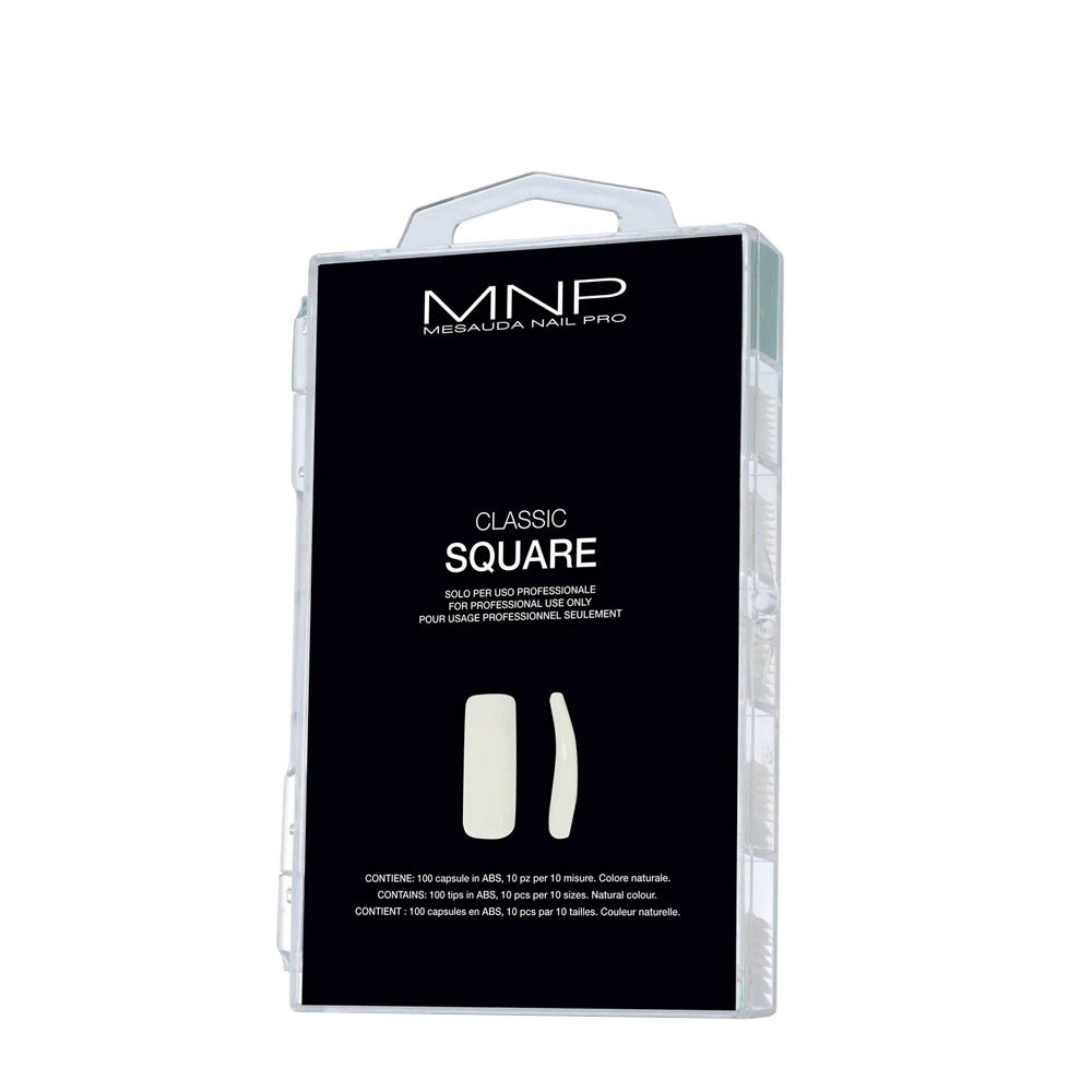 Mesauda MNP Classic Square Tips 100pz - faux ongles