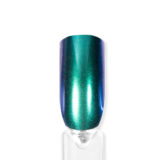 Mesauda MNP Chrome Powders Chameleon Turquoise Beetle 1gr - poudre à ongles