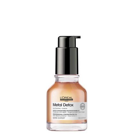 L'Oréal Professionnel Paris Serie Expert Metal Detox Oil 50ml - huile pour cheveux abîmés