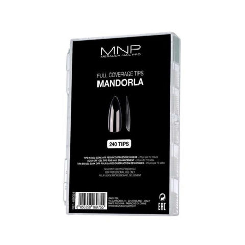 Mesauda MNP Full Coverage Tips Mandorla 240 pz - faux ongles pour la construction en gel soak