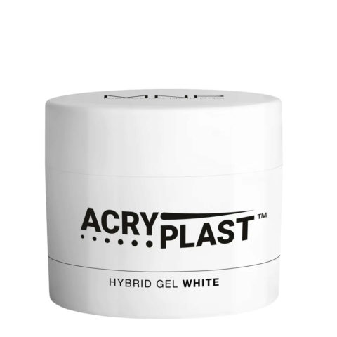 Mesauda MNP Acryplast Hybrid Gel White 50gr - système d'extension ongle