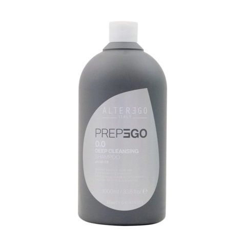 Alterego Shapego PrepEgo 0.0 Deep Cleansing Shampoo 1000ml - shampooing nettoyant en profondeur
