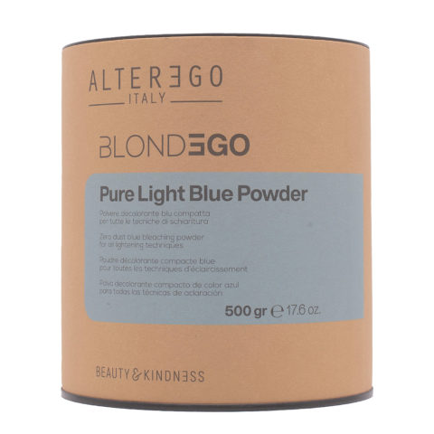 Blondego Pure Light Blue Powder 500gr - poudre décolorante bleue compacte